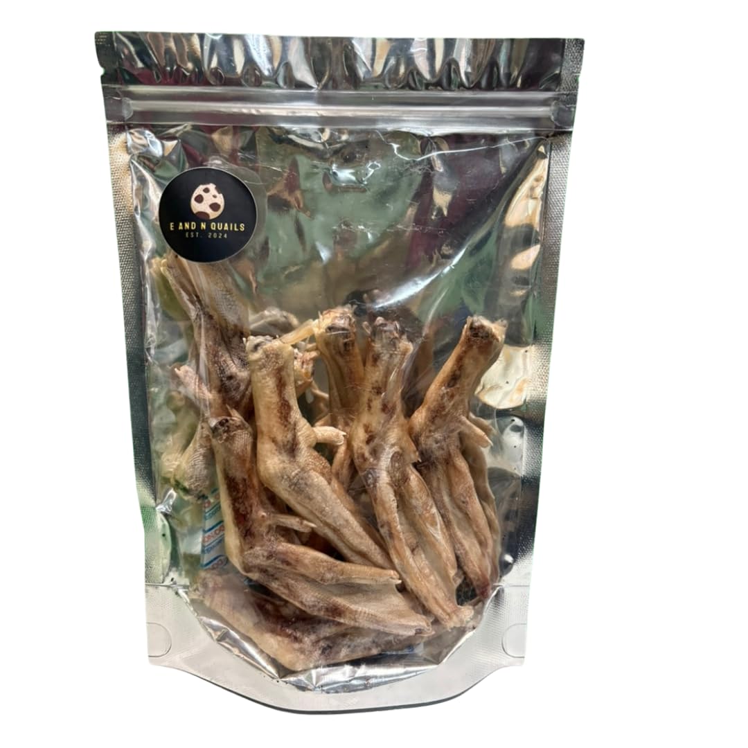 Freeze-Dried Duck Feet for Dogs, Natural Joint Support, 10 Count - Premium Quality Made in USA - Your Pet Connection