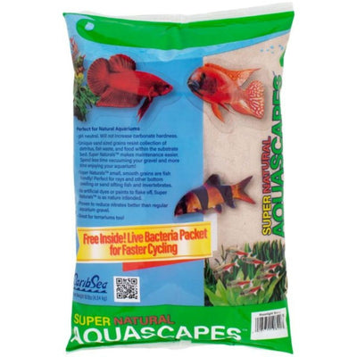 CaribSea Super Natural Aquascapes Sand Moonlight, 4ea/10 lb