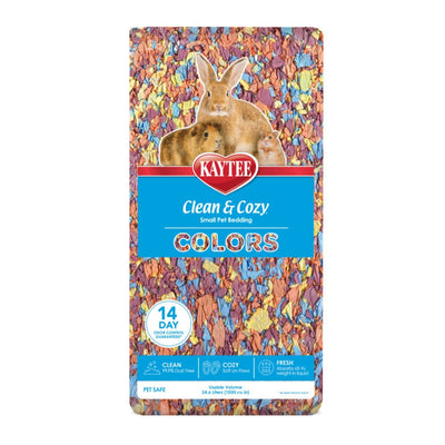 Kaytee Clean and Cozy Colors small animal paper bedding bag
