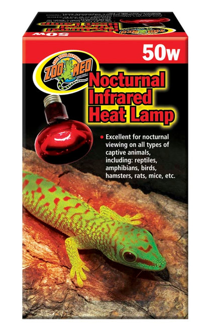 Zoo Med Nocturnal Infrared Heat Lamp 1ea/50 W