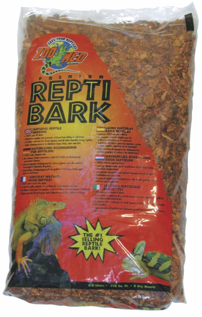 Zoo Med Premium ReptiBark Bedding Substrate Brown, 1ea/24 qt