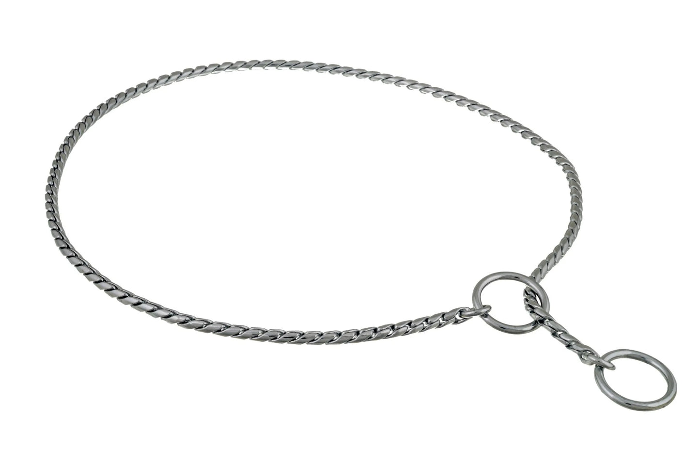 Slip Snake Show Chain Collar (20 in x 3.8mm) - Your Pet Connection