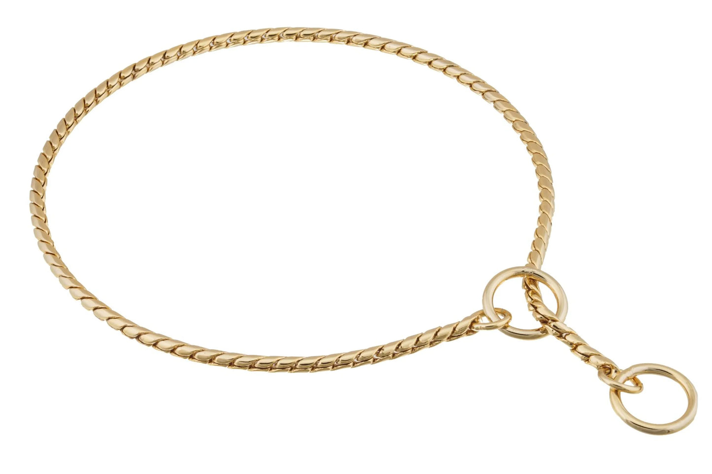 Slip Snake Show Chain Collar (16 in x 5.5mm) - Your Pet Connection