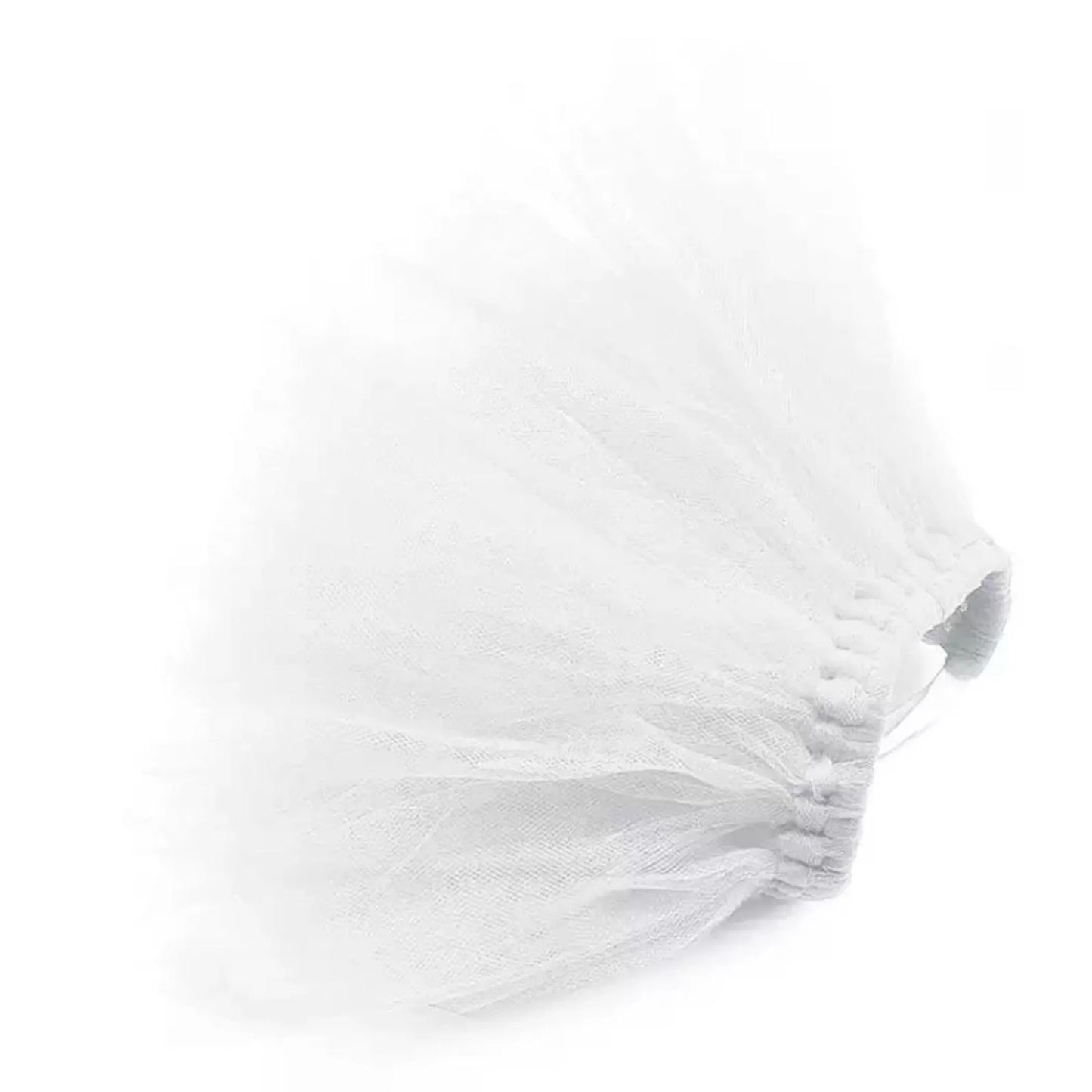 White Bridal Dog Tutu Skirt (XS) - Your Pet Connection