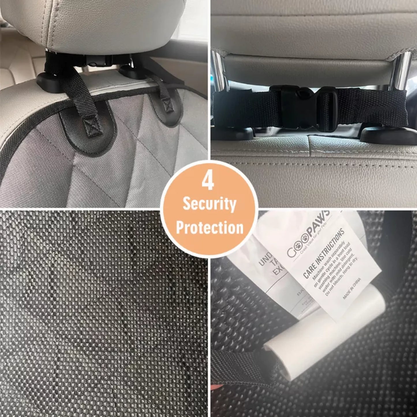 GOOPAWS Dog Front Car Seat Cover, Waterproof, Scratch Proof & Non Slip, Durable Pet Front Car Seat Cover for Trucks, SUV - Your Pet Connection