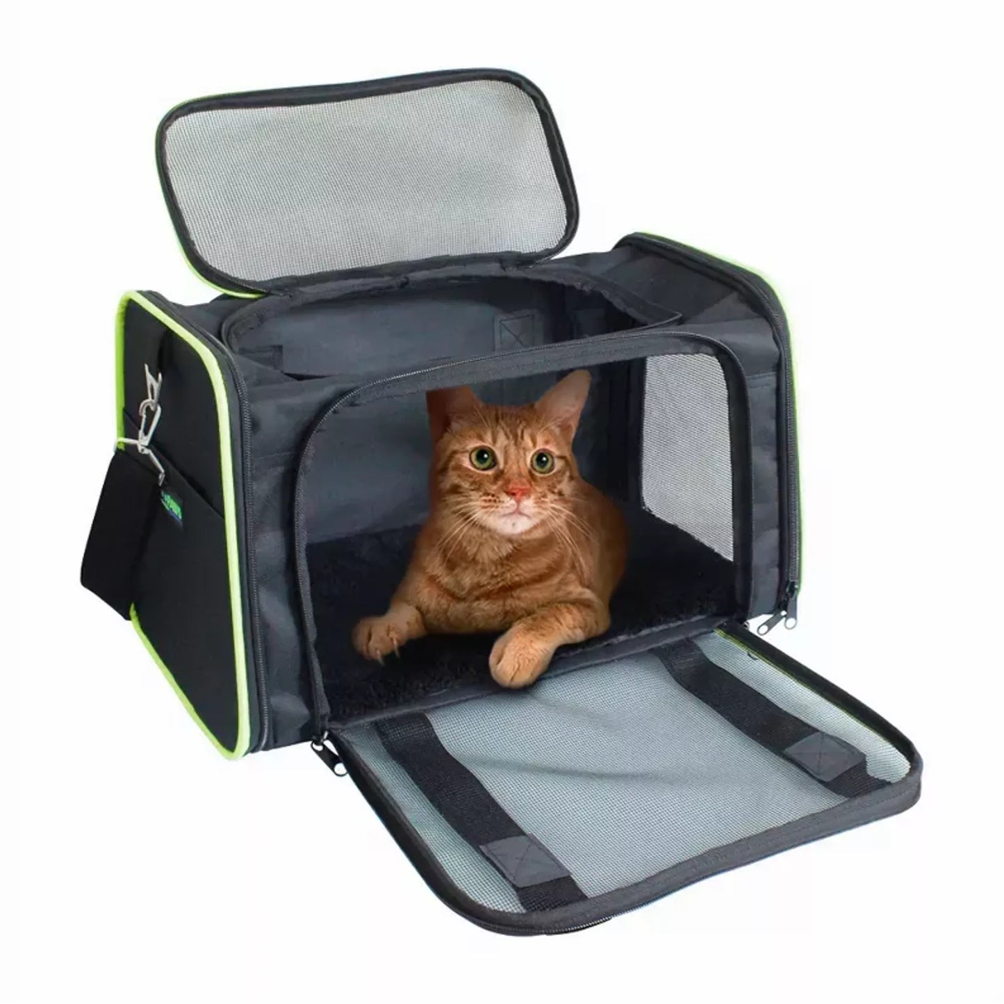 GOOPAWS Soft-Sided Kennel Pet Carrier for Small Dogs, Cats, Puppy, Airline Approved Cat Carriers Dog Carrier Collapsible, Travel Handbag & Car Seat - Your Pet Connection