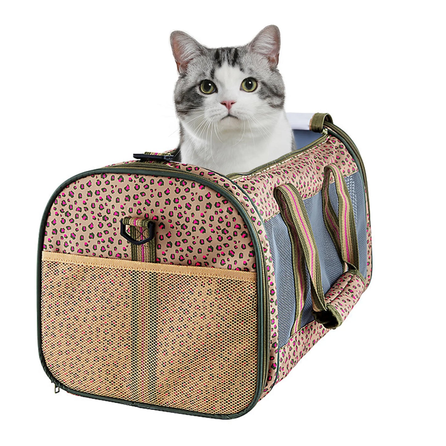 GOOPAWS Soft-Sided Kennel Pet Carrier for Small Dogs, Cats, Puppy, Airline Approved Cat Carriers Dog Carrier Collapsible, Travel Handbag & Car Seat - Your Pet Connection