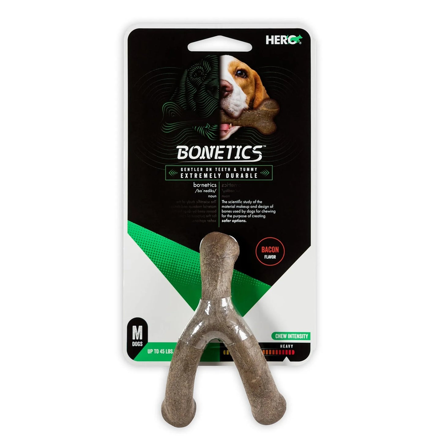 Hero (Caitec) Bacon Wishbone Dental Chew Large