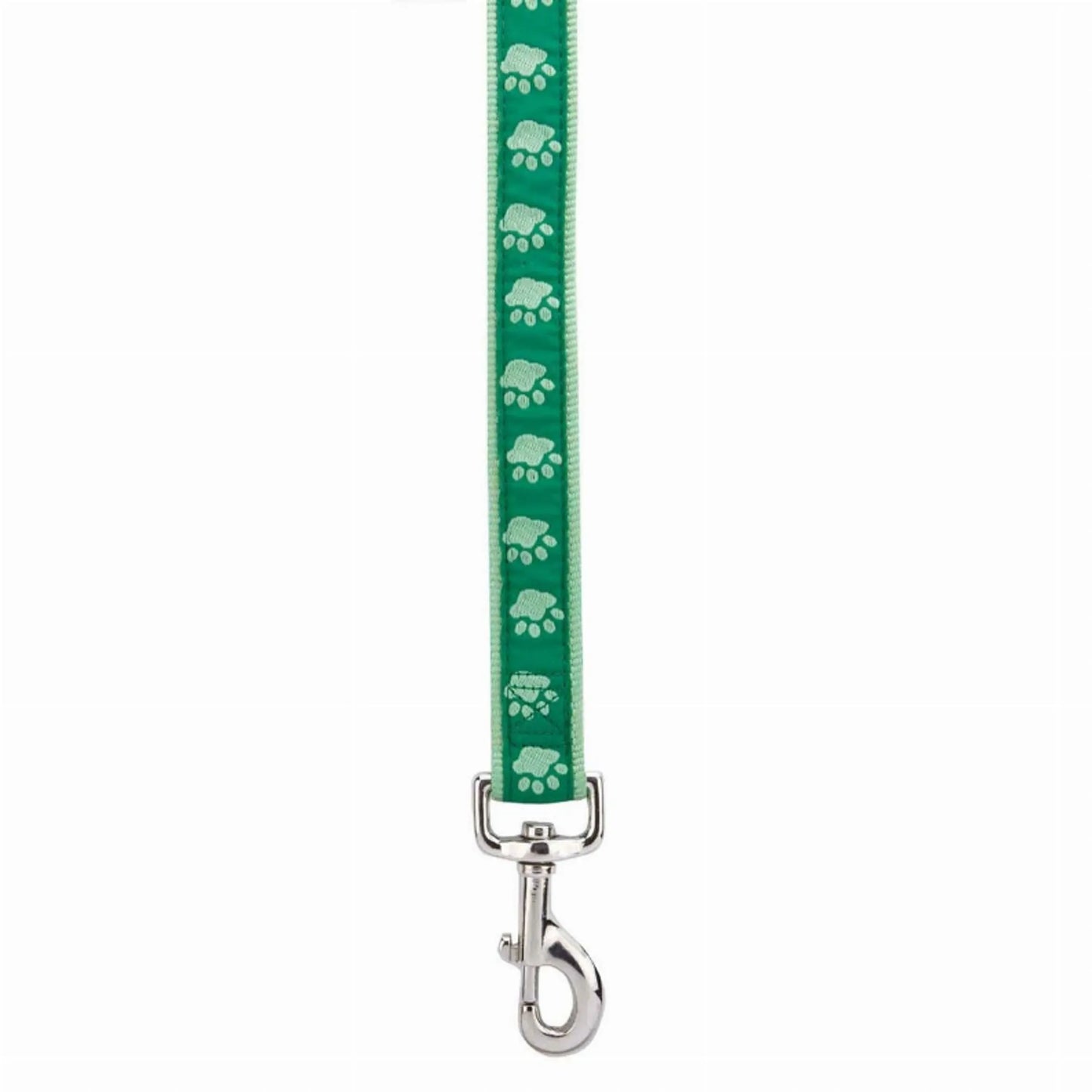 CC TwoTone Pawprint Lead 4Ftx5/8In Blk - Your Pet Connection