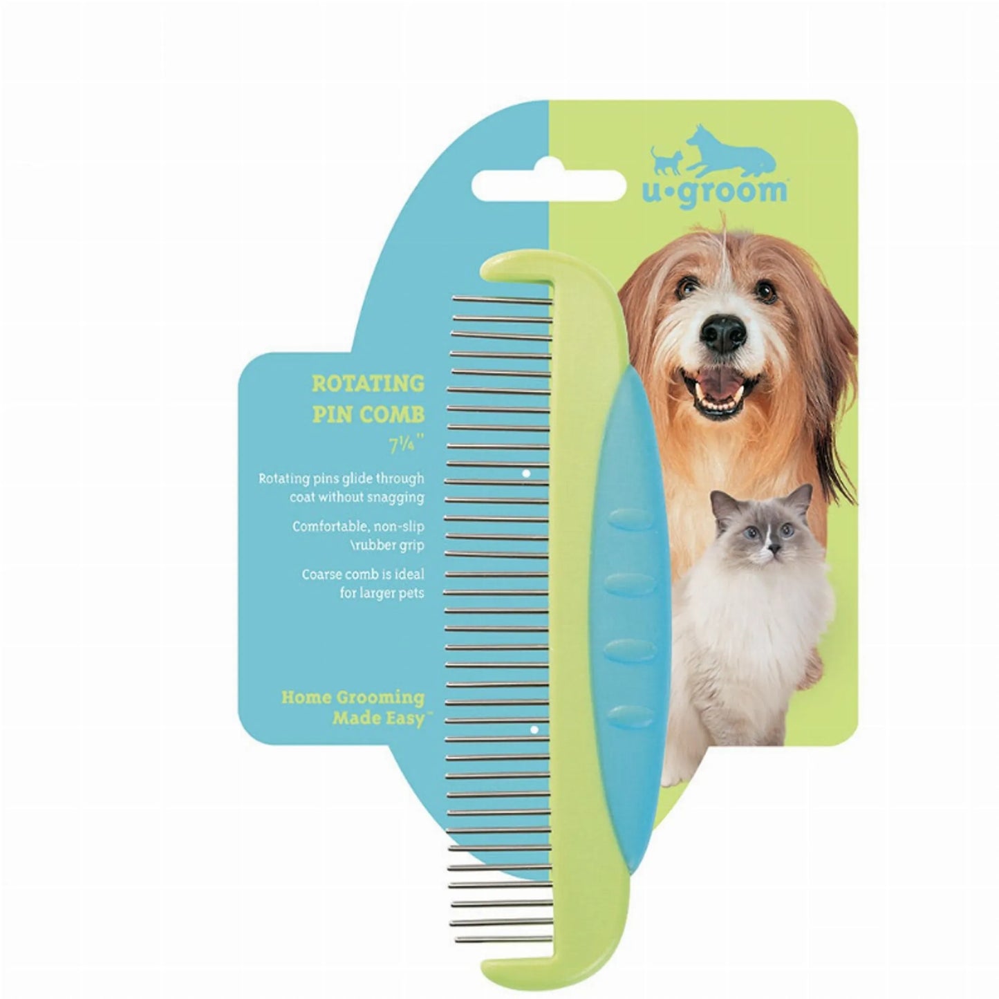 UG Rotating Pin Comb 5.5In - Your Pet Connection