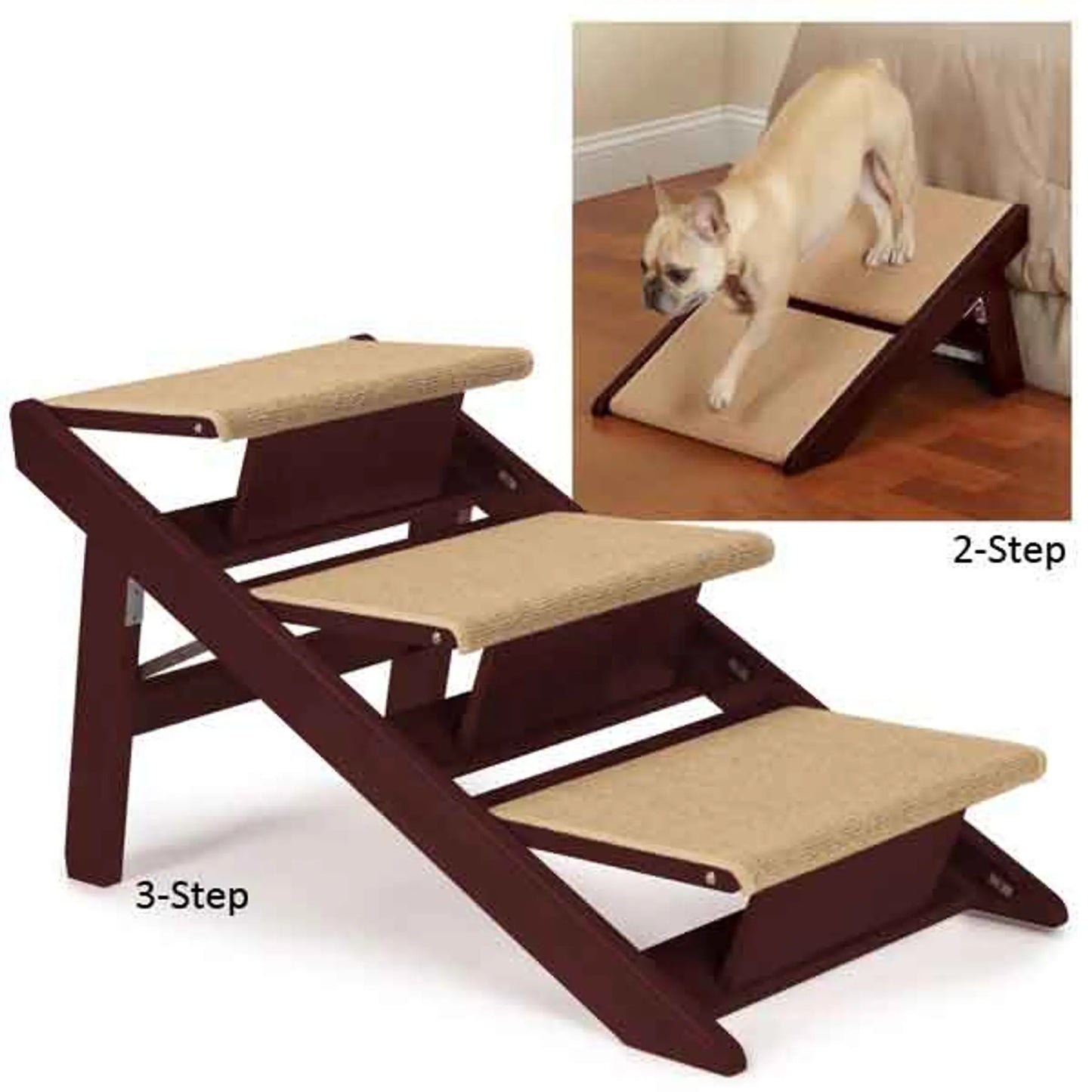Petstudio RampStep 2 Steps for Pet Safety