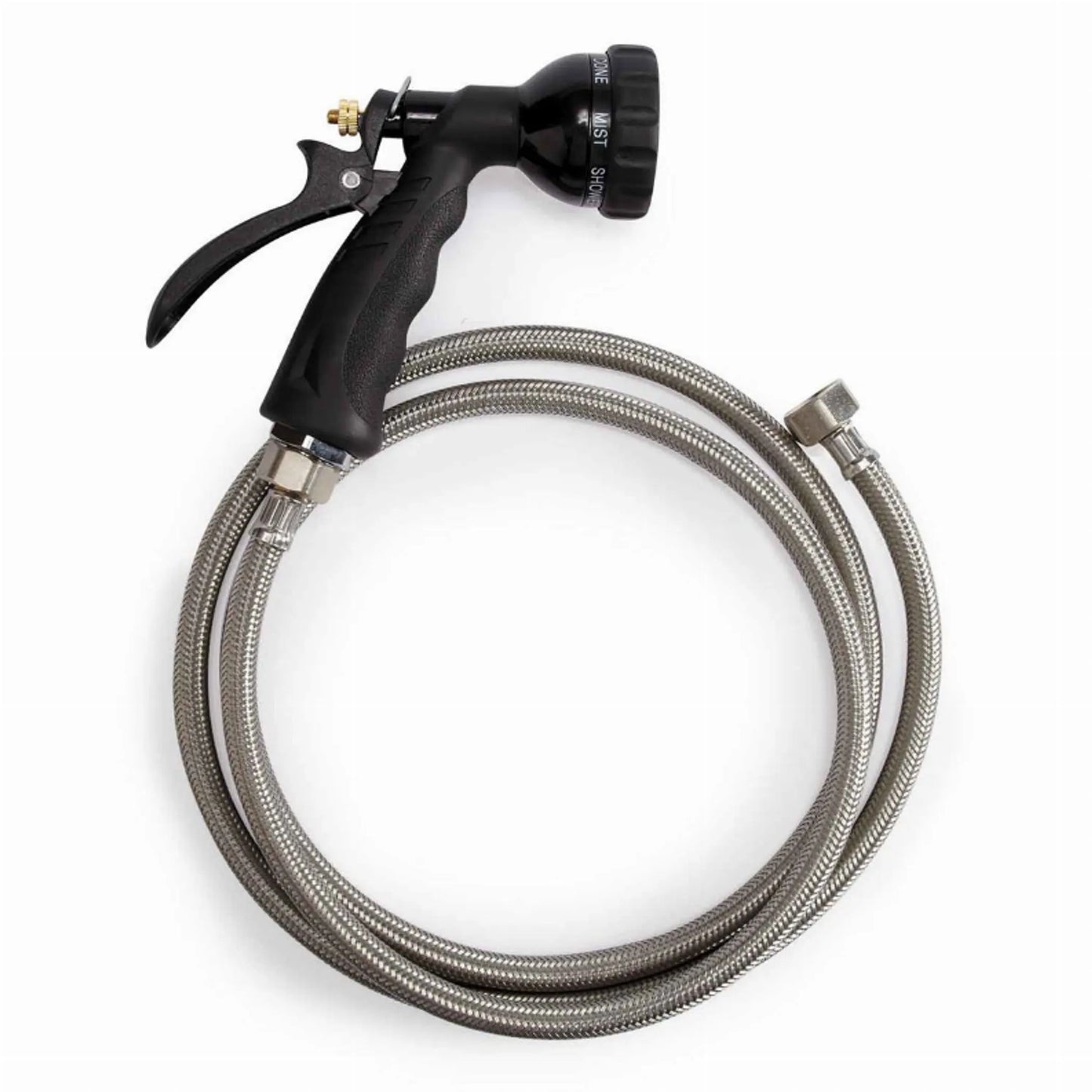 ME 6in1 Spray Hose 60In Blk - Your Pet Connection