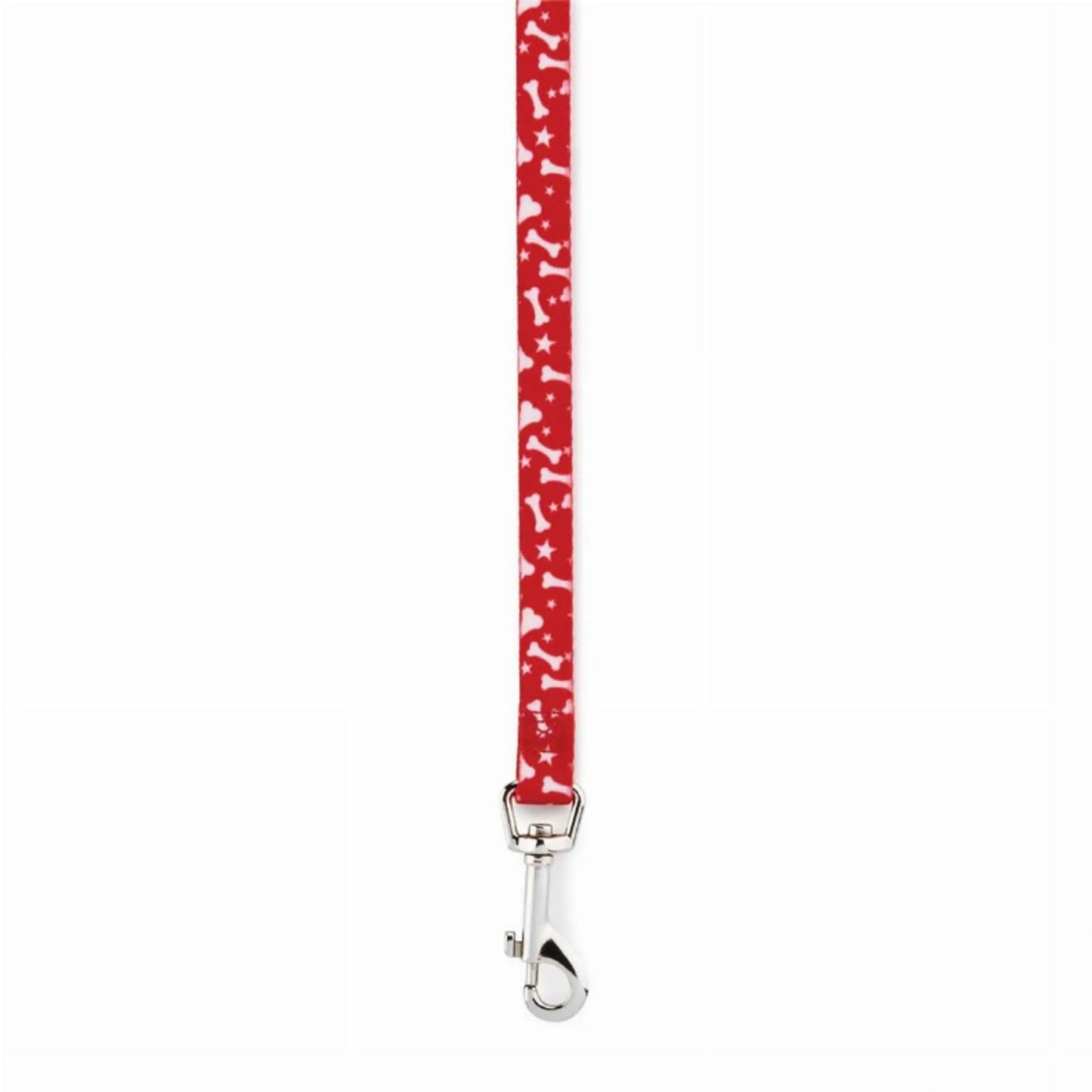 CC Patterns Lead Bone 4Ftx5/8In Blu - Your Pet Connection
