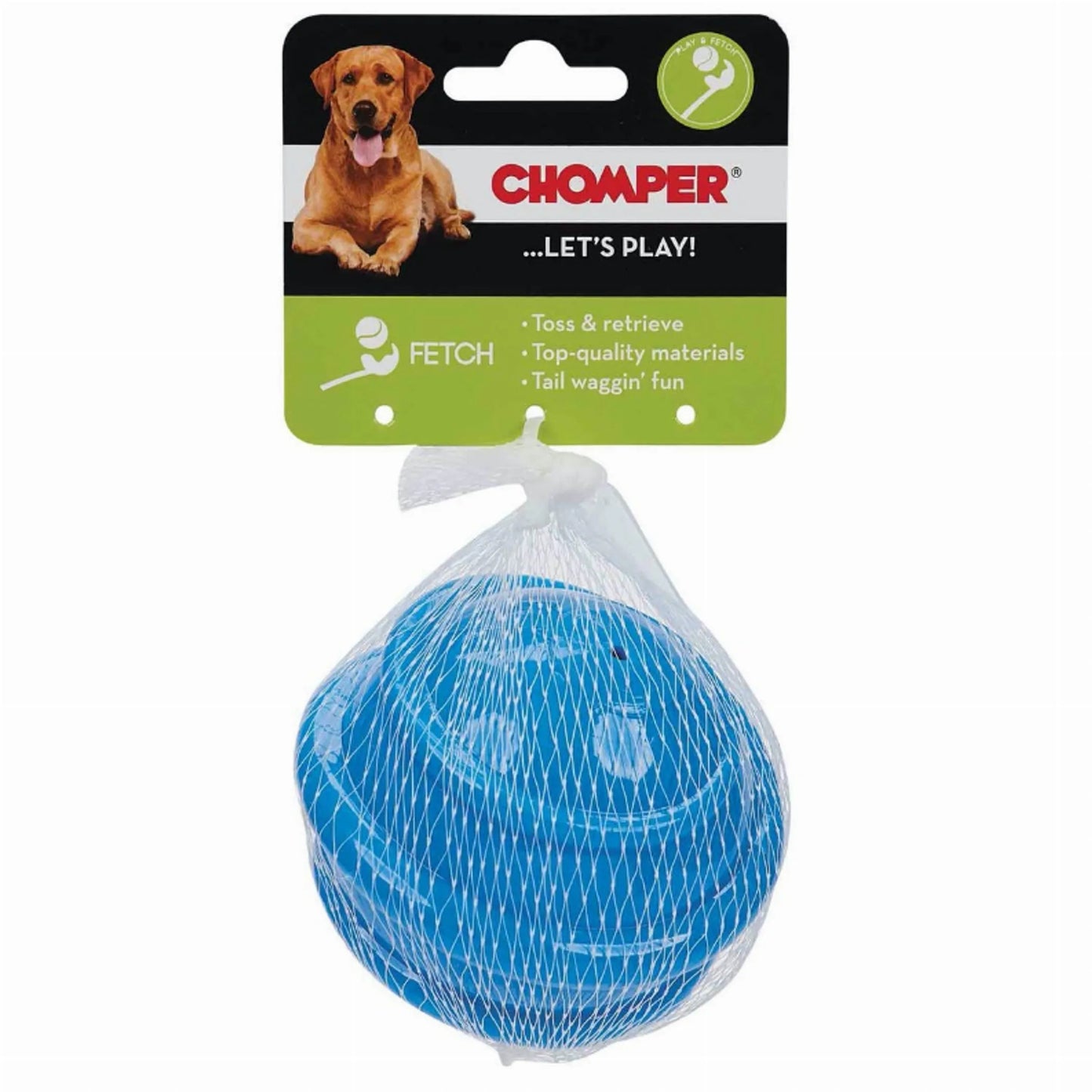 Chomper TPR Squeaky Spiral Ball 65mm