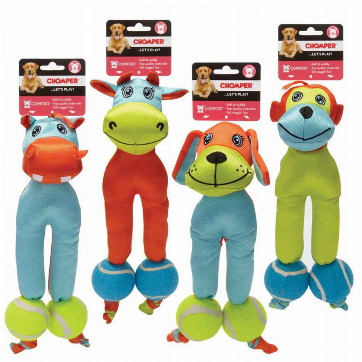 Chomper Delightful Monkey Rope Toy 30cm