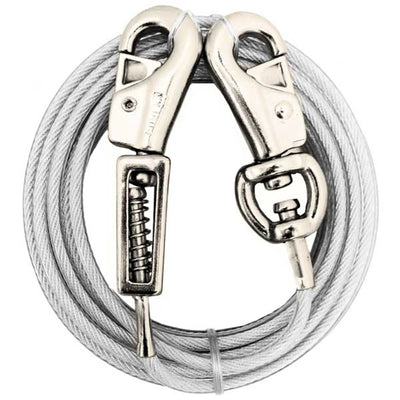 Prestige 30ft Dog Tie-out with Spring - Your Pet Connection