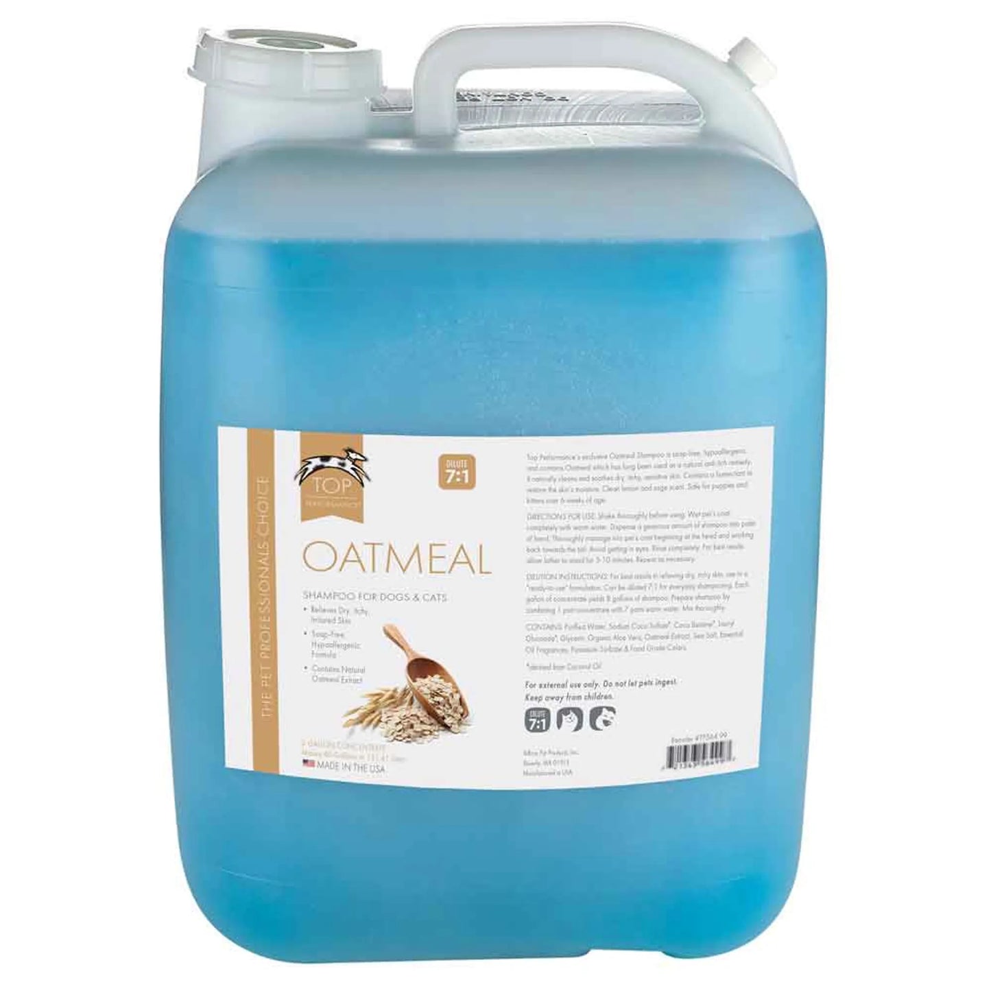 TP Oatmeal Shampoo 5Gal - Your Pet Connection