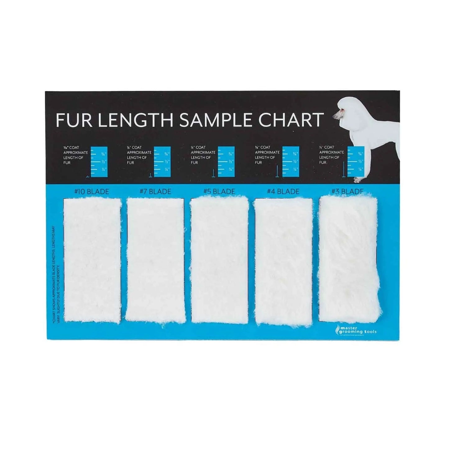 MG Hair Length Sample Chart - Your Pet Connection