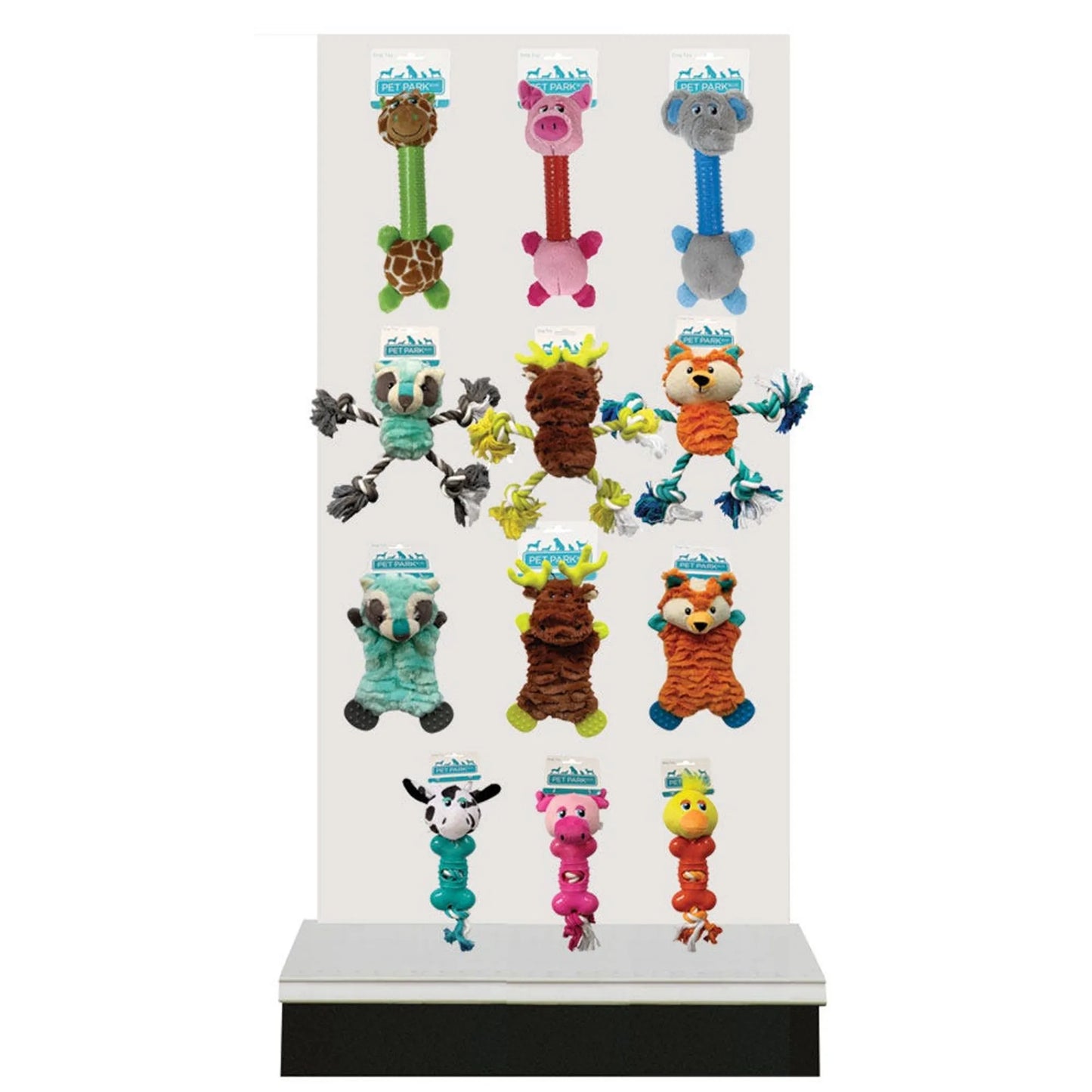 Pet Park Blvd Multi-Textured Plush Toy Kit