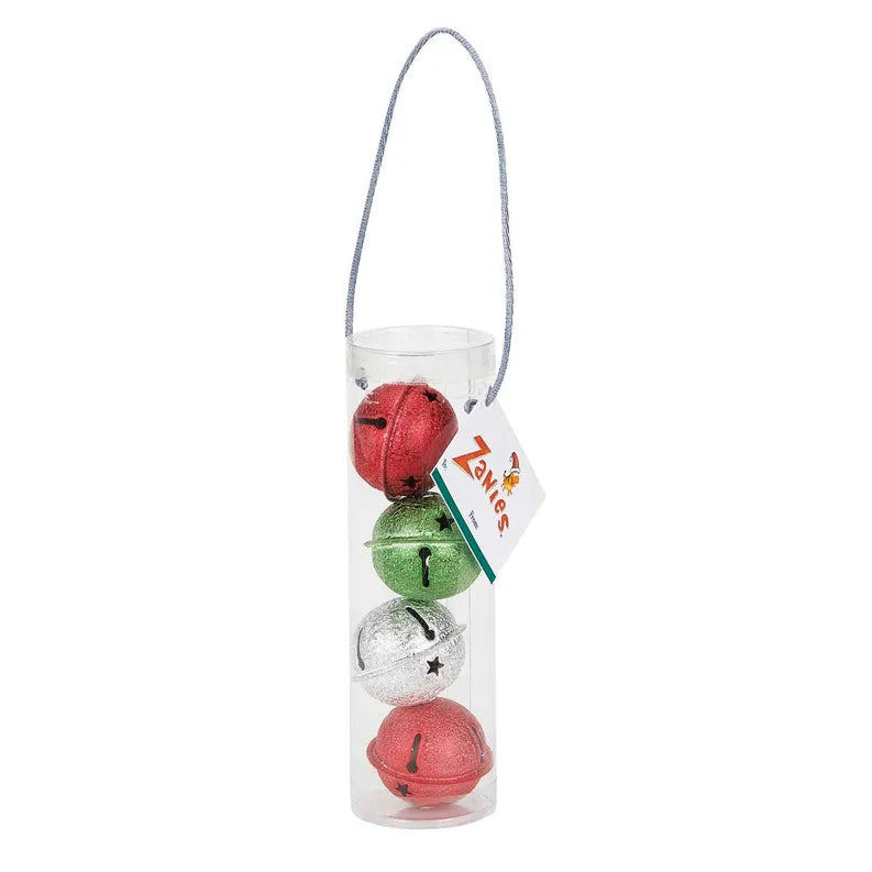 ZA Holiday Jingle Ball Canister 4Pk - Your Pet Connection