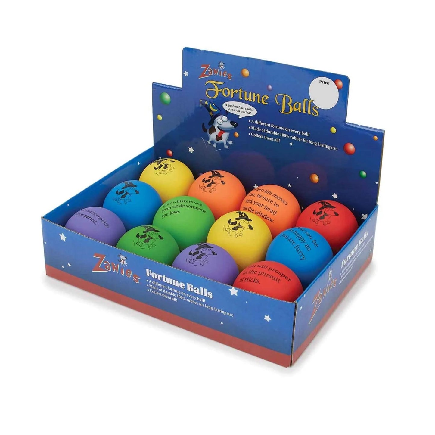 Zanies Fortune Ball CDU 12Pc