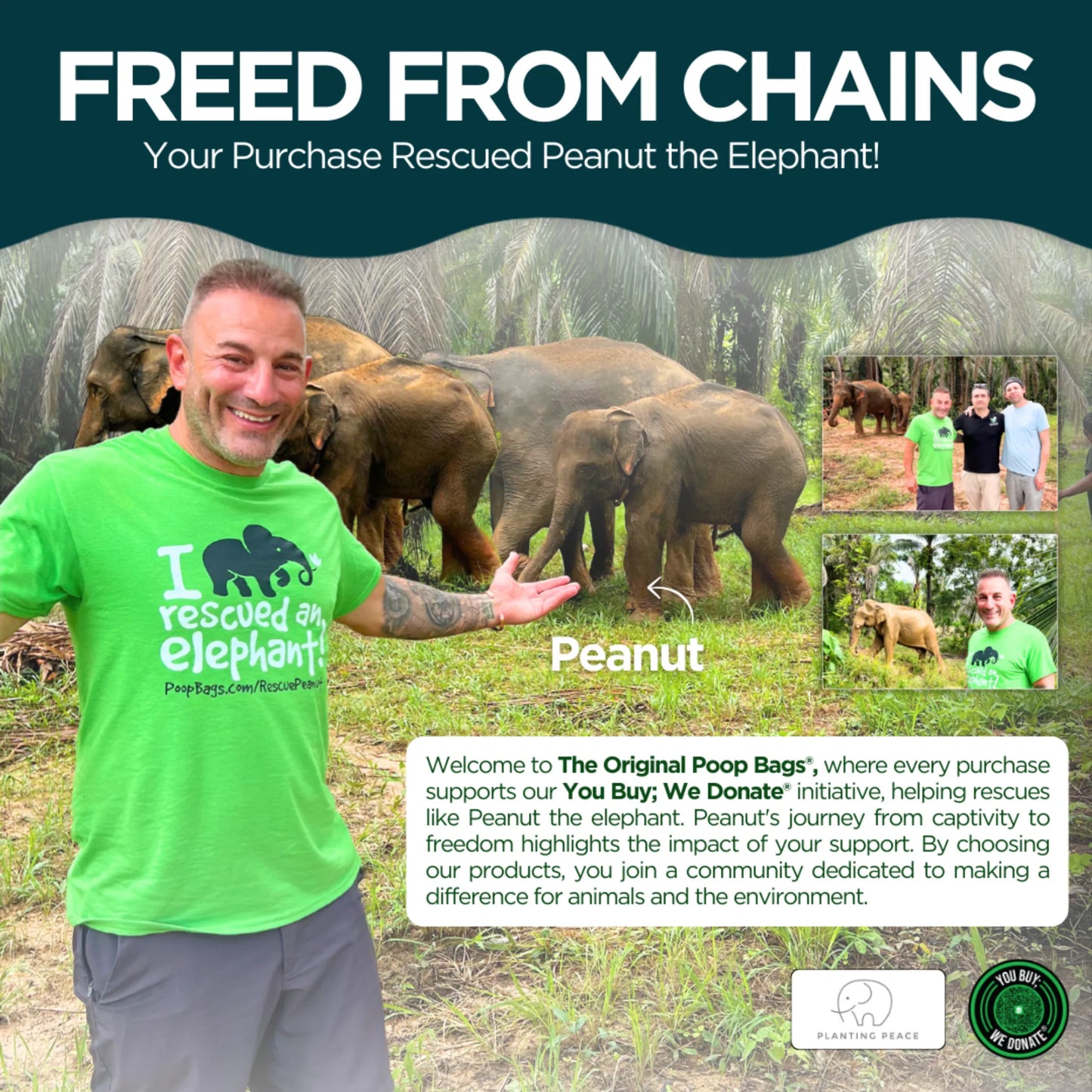 You Buy; We Donate Compostable Handle Tie - Your Pet Connection