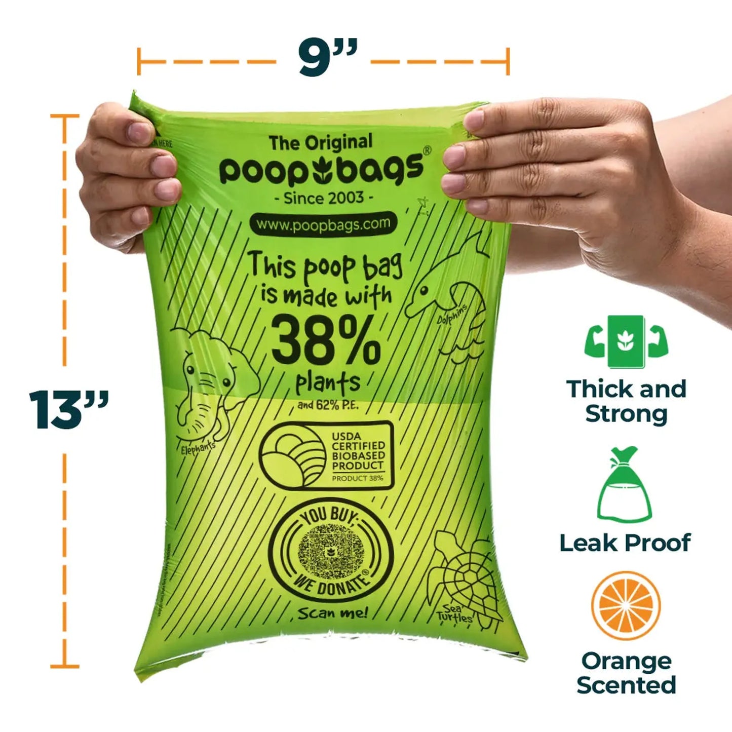 The Original Poop Bags Eco-Friendly Scented Poop Bags