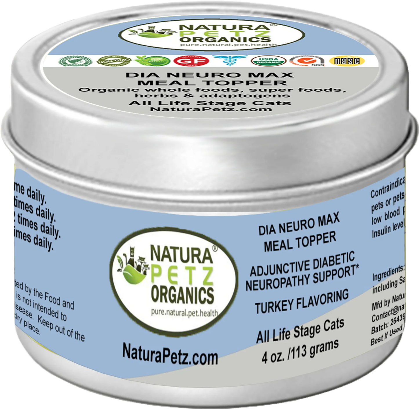 Dia Neuro Max Meal Topper* Adjunctive Diabetic Neuropathy Support* For Dogs & Cats - Your Pet Connection