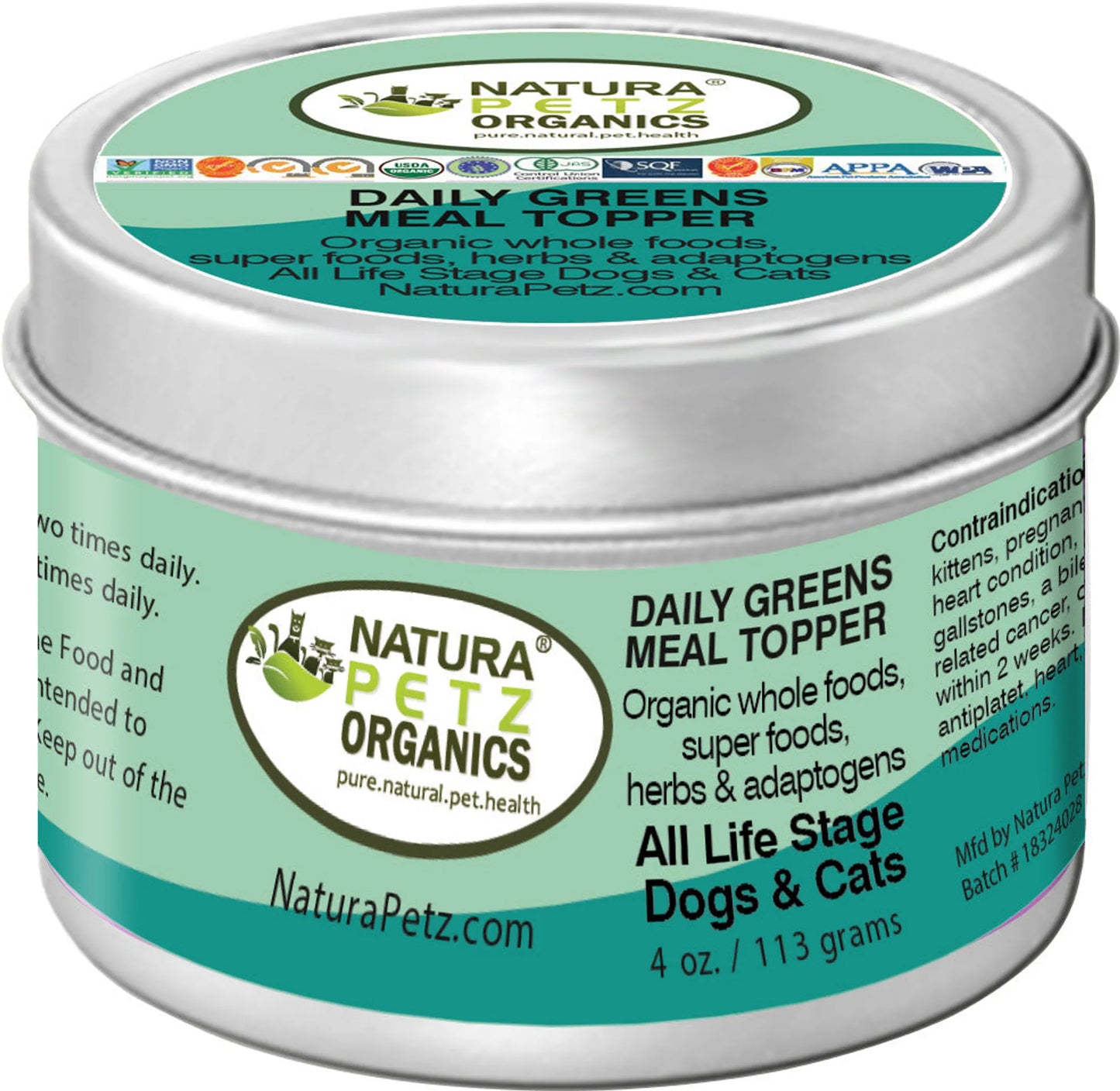 Daily Greens Glow Multi-Vitamin & Multi-Mineral Support* Flavored Meal Topper For Dogs And Cats* - Your Pet Connection