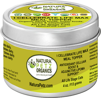 I Cellebrate Life Max Meal Topper- Antioxidant Cellular Boost + Adjunctive Lipoma Support* - Your Pet Connection