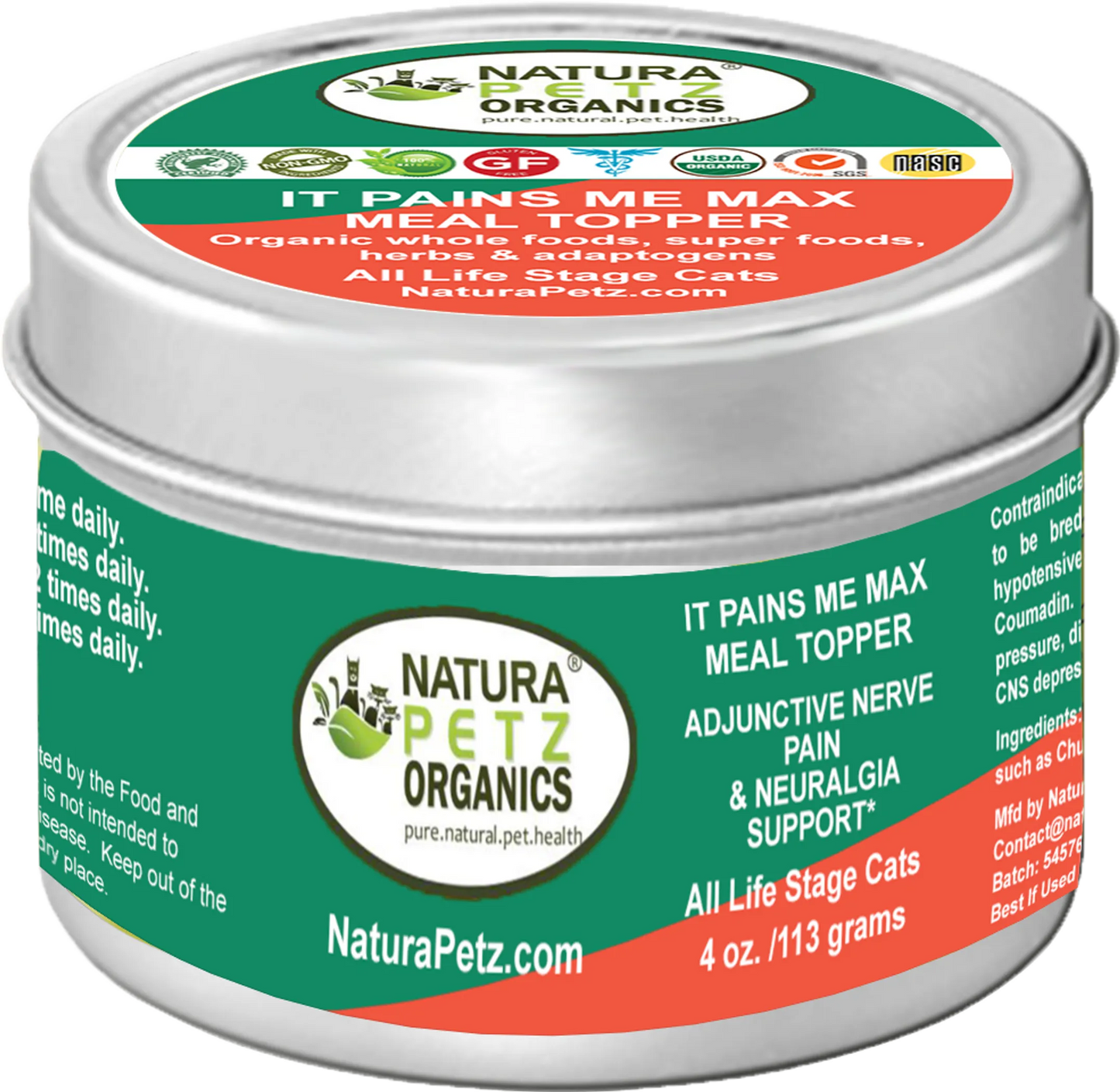 It Pains Me Max Meal Topper* Adjunctive Nerve Pain & Neuralgia Support* Dogs & Cats - Your Pet Connection