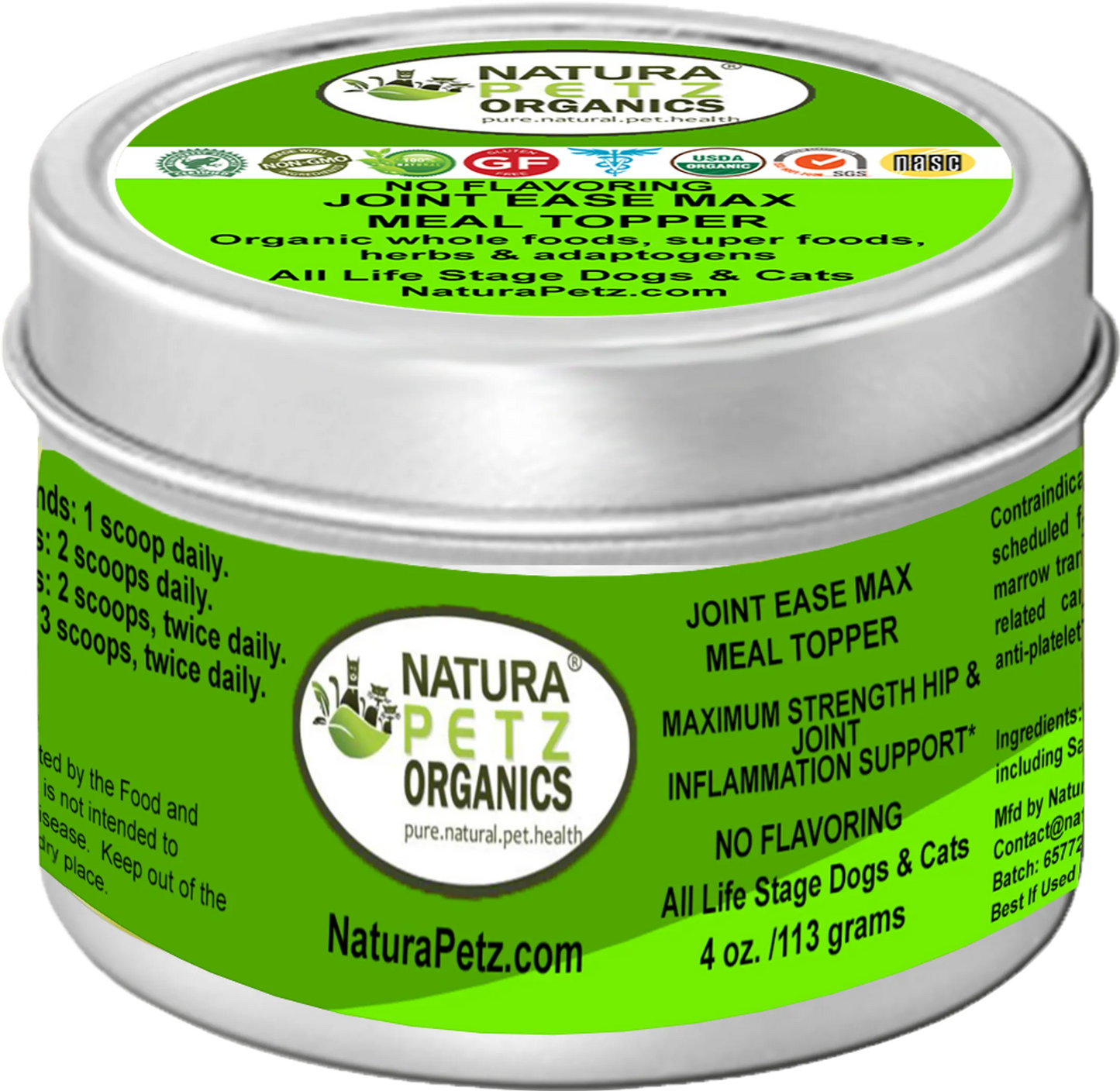 Organic Pet Systems Joint Support Topper 5oz