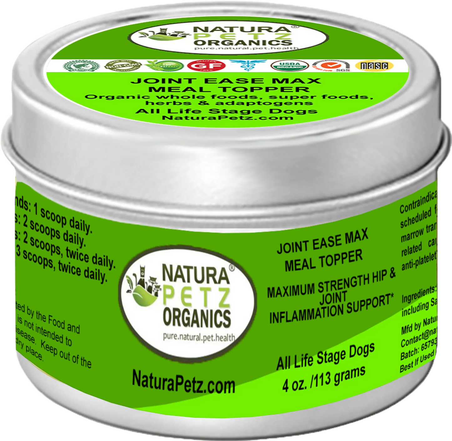 Joint Ease Max Meal Topper Super Dog Super Cat Maximum Strength Hip Joint & Inflammation Support* - Your Pet Connection