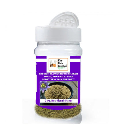 Passion Flower - Mood Anxiety Stress Sedative & Pain Support* - The Petz Kitchen - Your Pet Connection