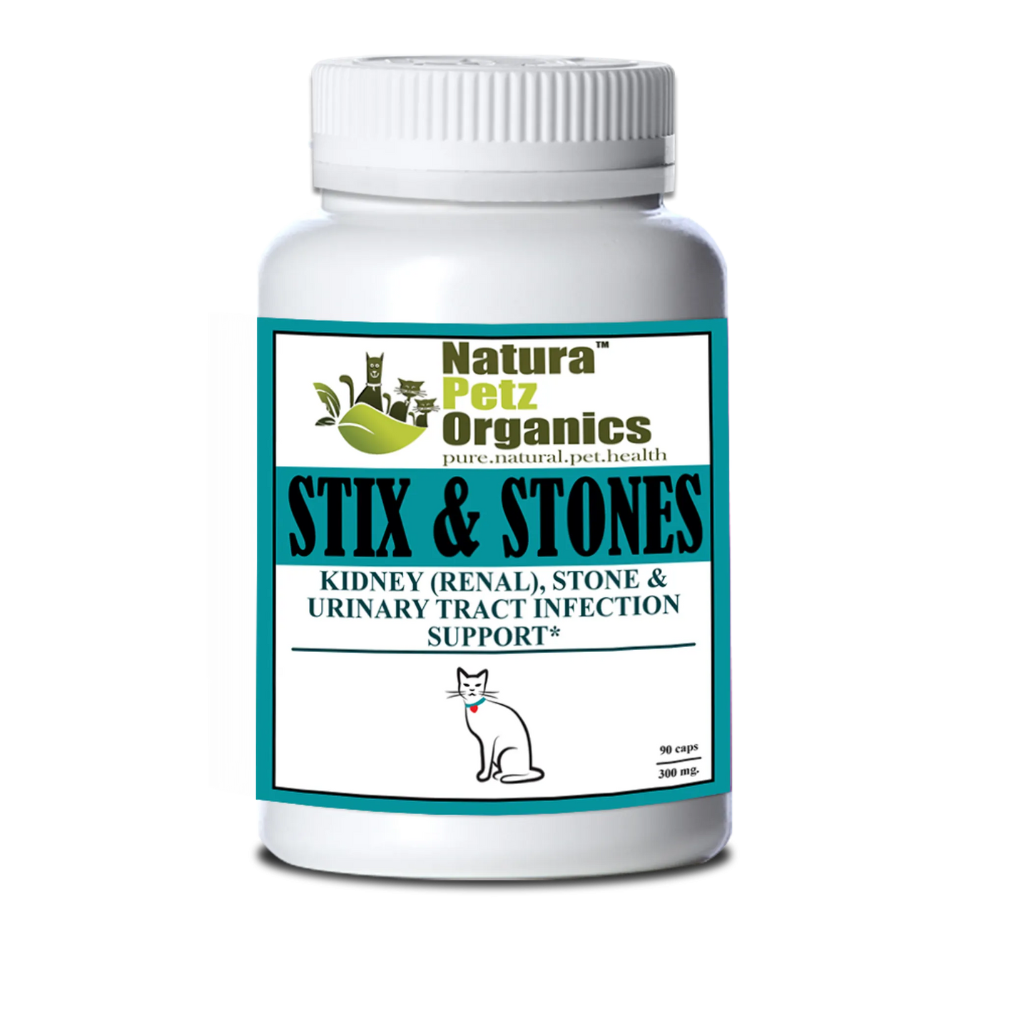Stix And Stones Capsules* Kidney, Urinary Tract Infection & Stone Support* - Your Pet Connection