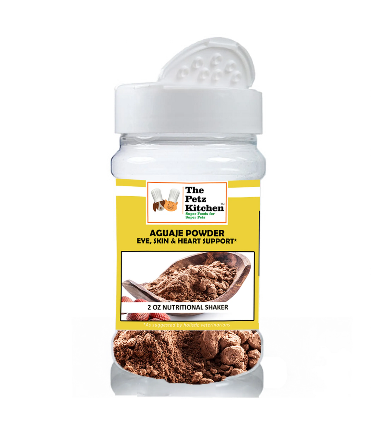 Aguaje Powder - Eye, Skin & Heart Support* The Petz Kitchen Dog & Cat Holistic Super Foods* - Your Pet Connection