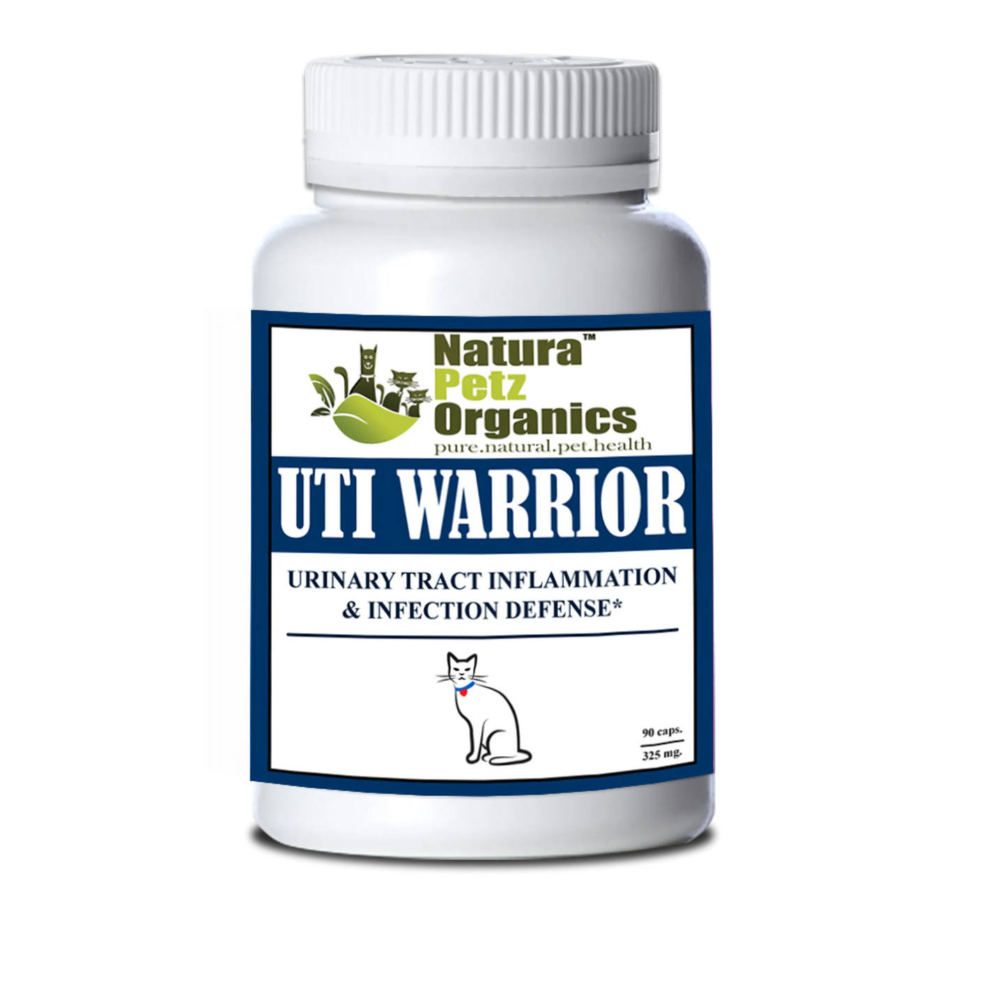 Uti Warrior Max* Urinary Tract Inflammation & Infection Support* Dogs Cats - Your Pet Connection