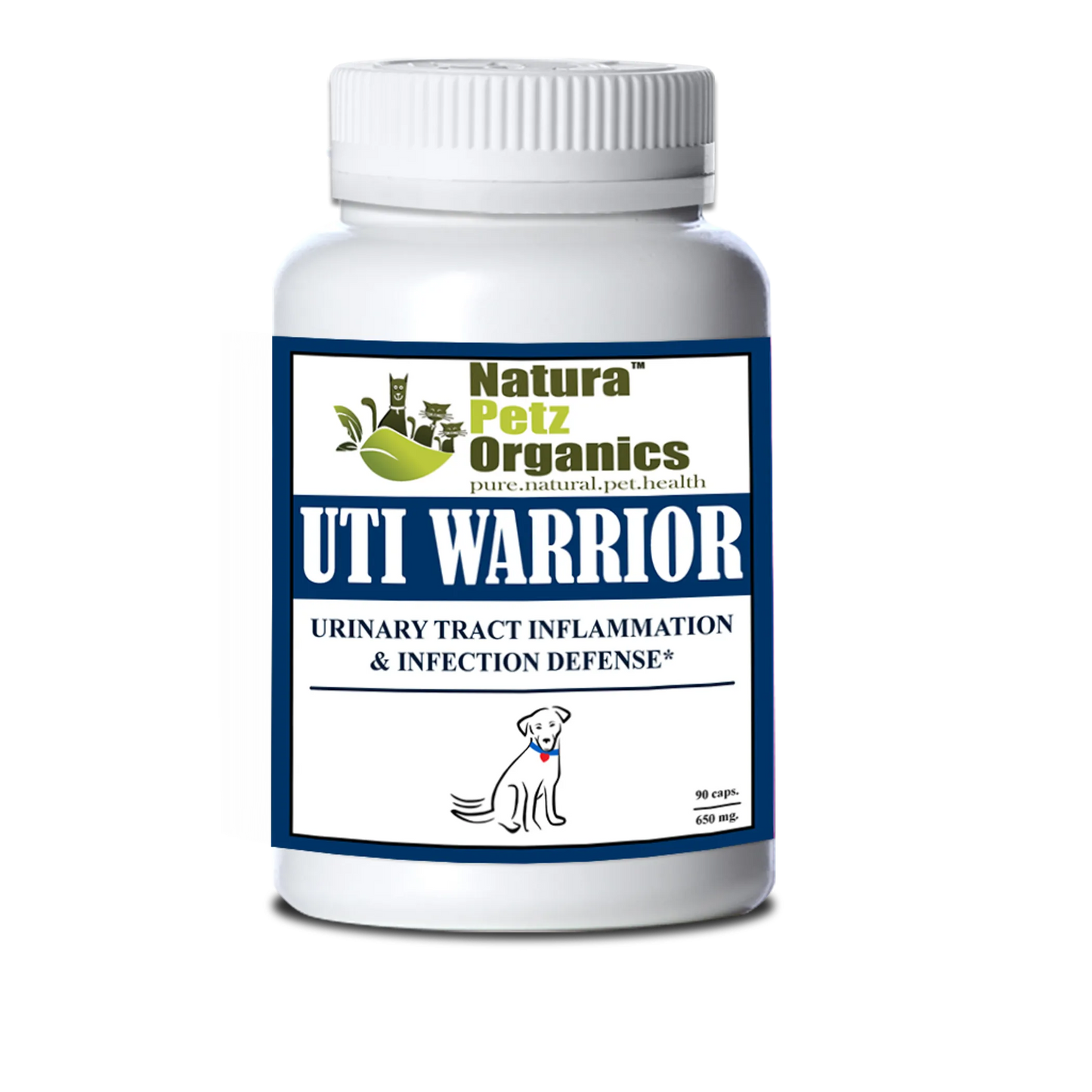 Uti Warrior Max* Urinary Tract Inflammation & Infection Support* Dogs Cats - Your Pet Connection