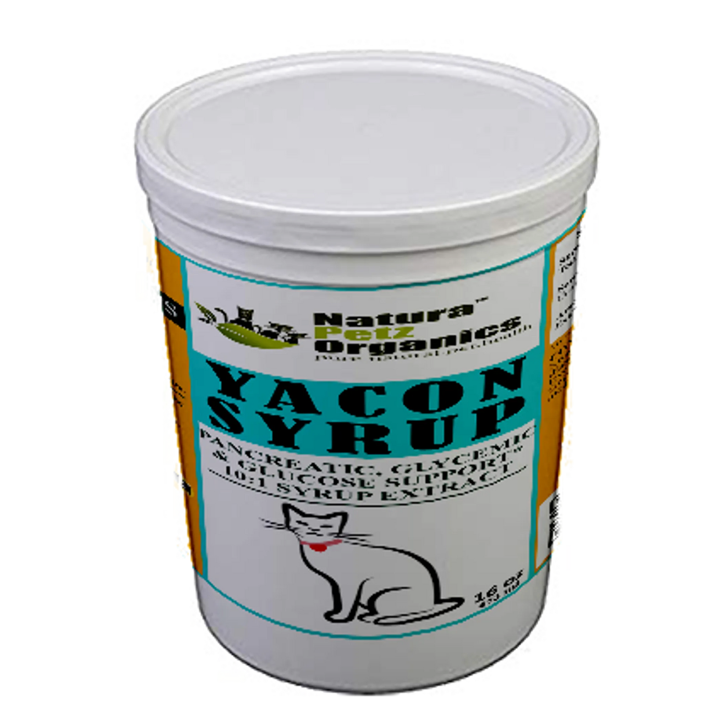Yacon Leaf Syrup - Pancreatic Support* 10:1 The Petz Kitchen Yacon Syrup 10:1 Alcohol Free For Dogs & Cats* Meals & Treats
