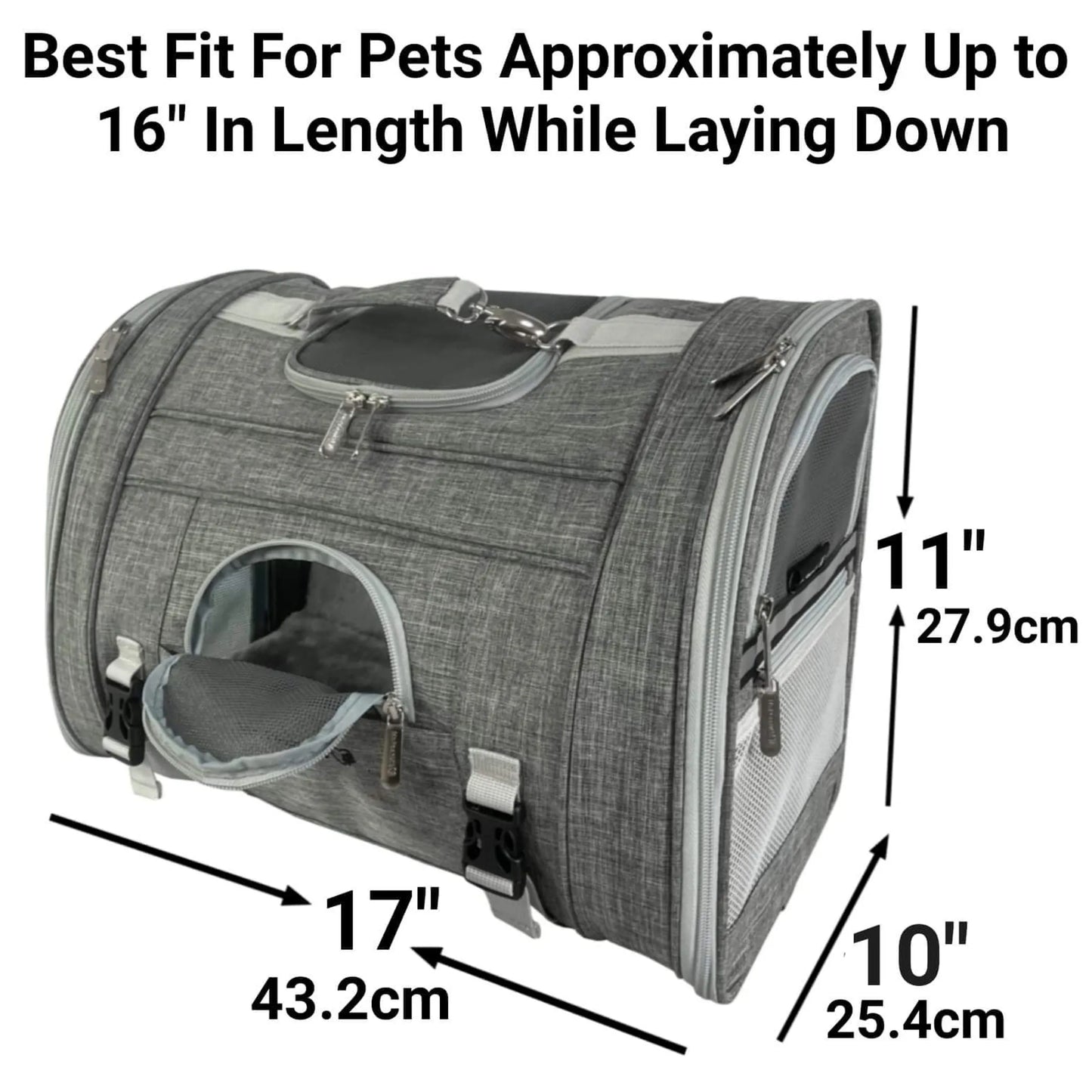 Mr. Peanut's Monterey Series Convertible Backpack Airline Capable Pet Carrier - Your Pet Connection