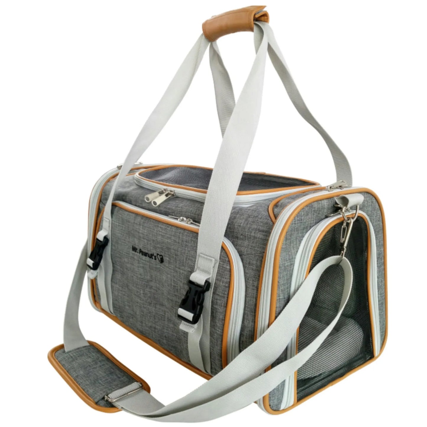 Mr. Peanut's Platinum Series Double Expandable Pet Carrier - Your Pet Connection