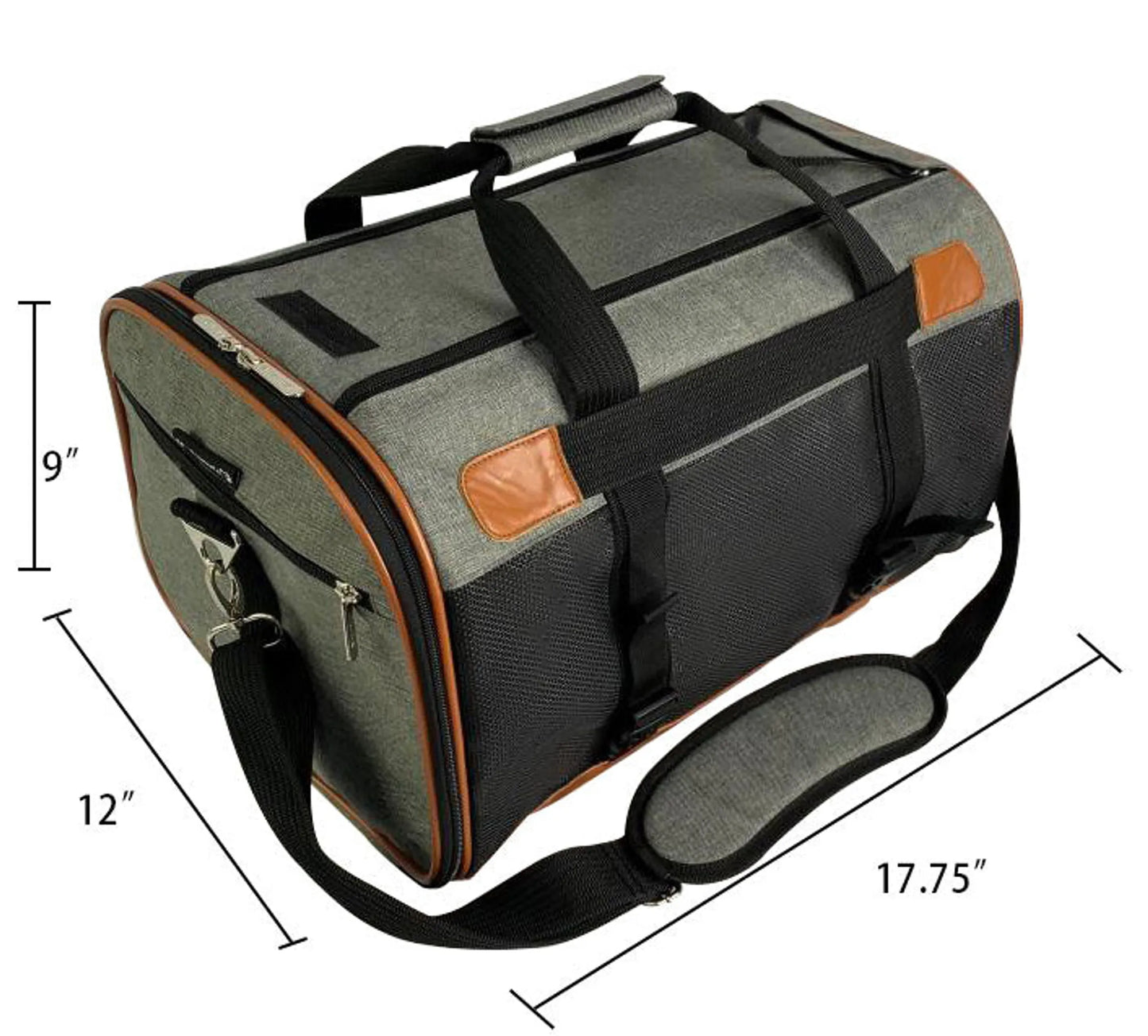 Mr. Peanut's Rhodium Series Mini Size Soft Sided Pet Carrier - Your Pet Connection