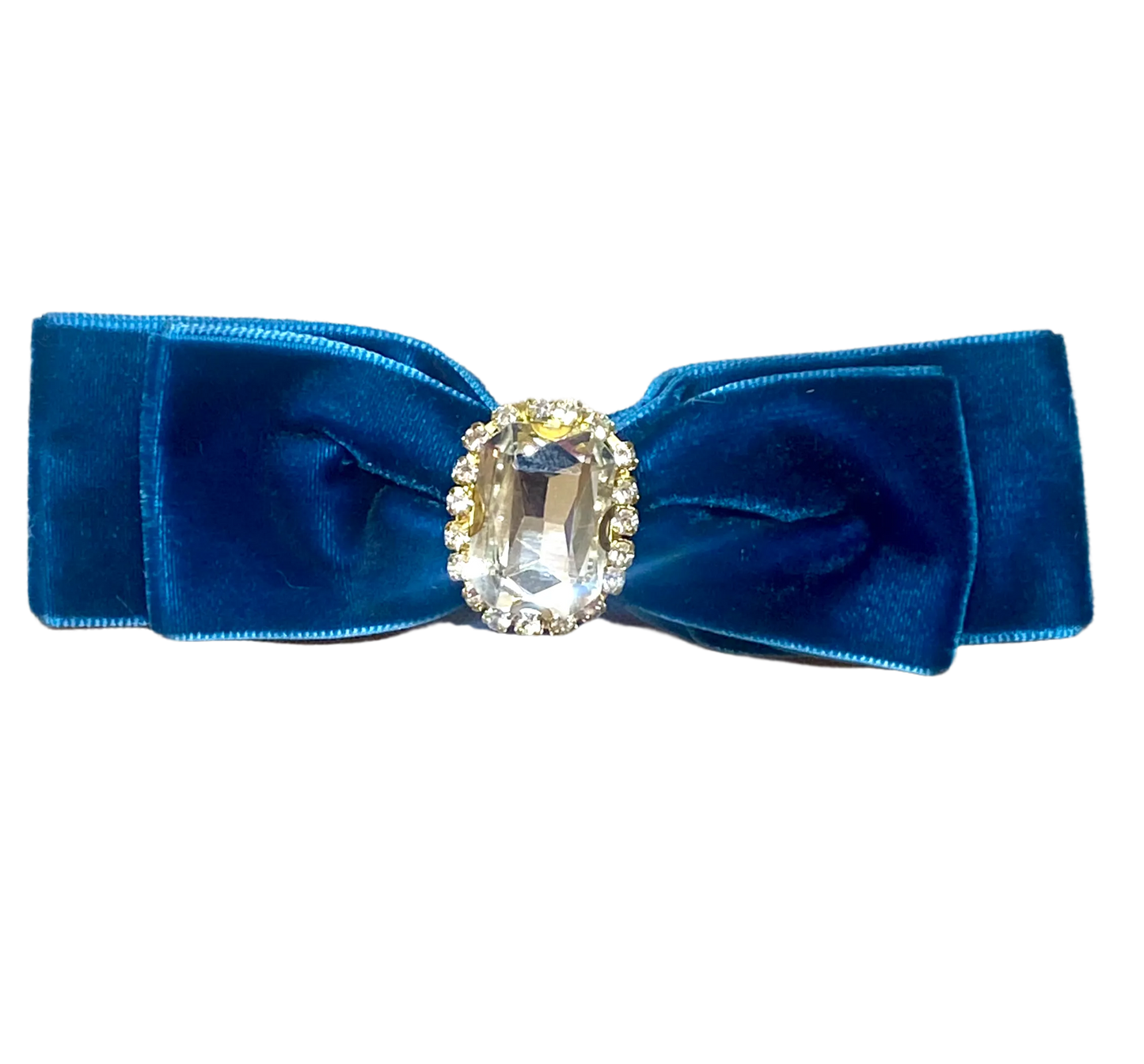 Luxurious Velvet Bow Hair Clip - Your Pet Connection