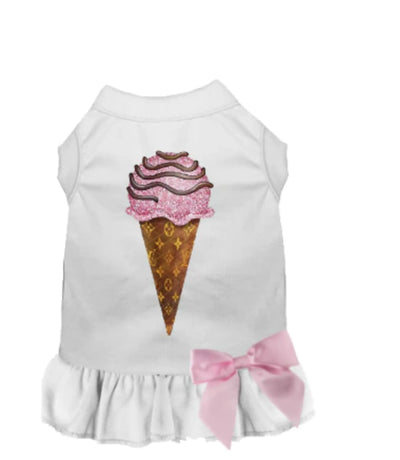 My Favorite Chewy Vuitton Ice Cream Dress - Your Pet Connection