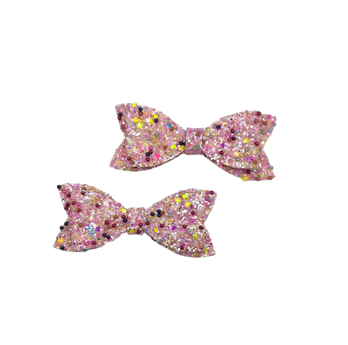 Bark Fifth Avenue Pearl Caviar Beaded Dog Barrettes 5 Inch