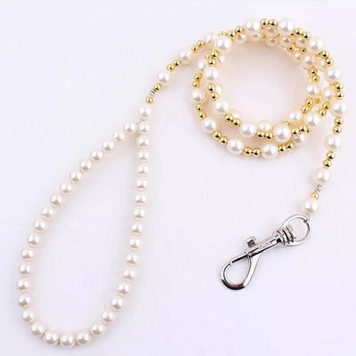 Bark Fifth Avenue Luxurious Pearl Dog Leash 4oz