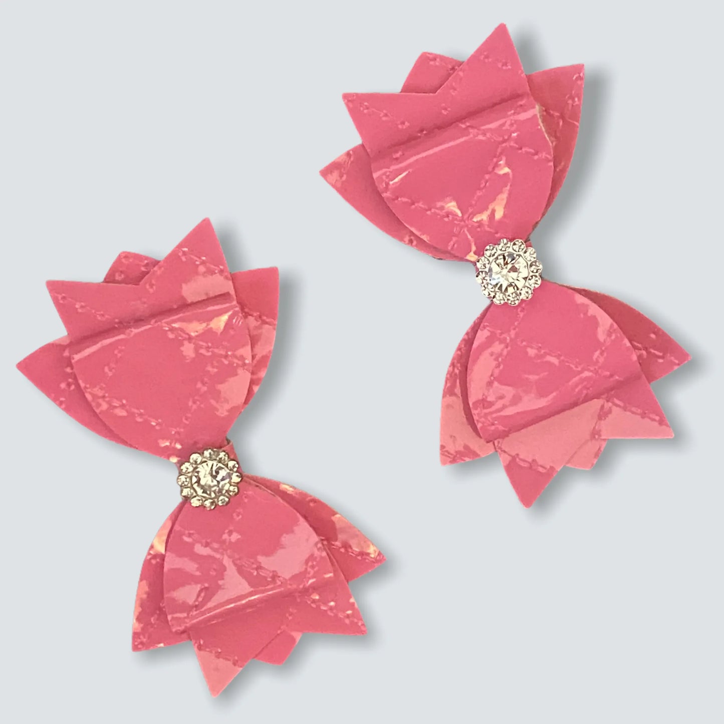 Bark Fifth Avenue Chic Quilted Vegan Bow 70mm