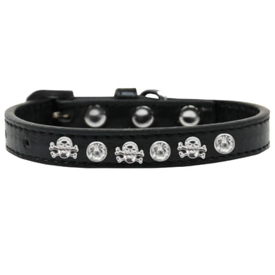 Bark Fifth Avenue Skull Studded Dog Collar Large