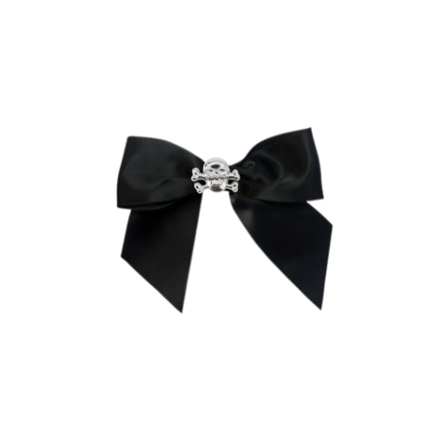 Skull Studded Hair Bow - Your Pet Connection