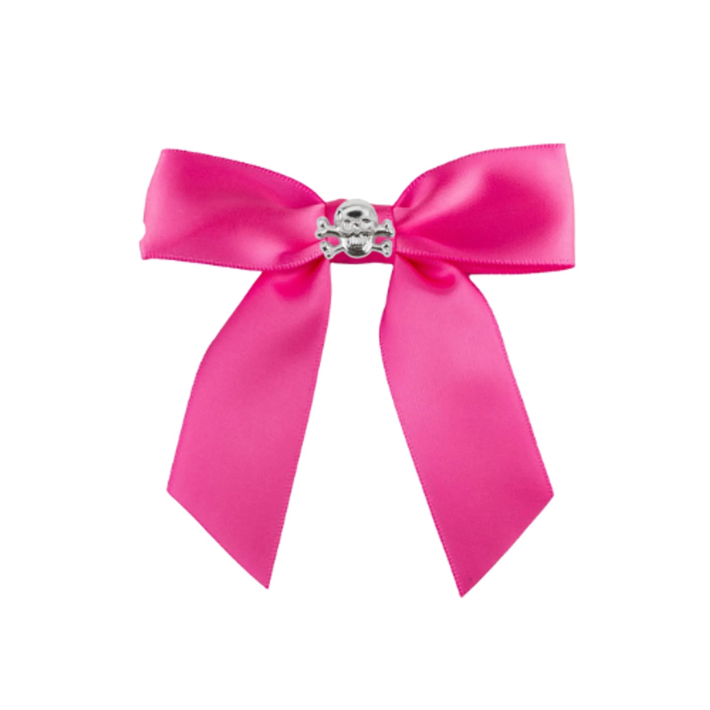 Skull Studded Hair Bow - Your Pet Connection